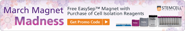 March Magnet Maddness: Free EasySep™ Magnet with Purchase of Cell Isolation Reagents